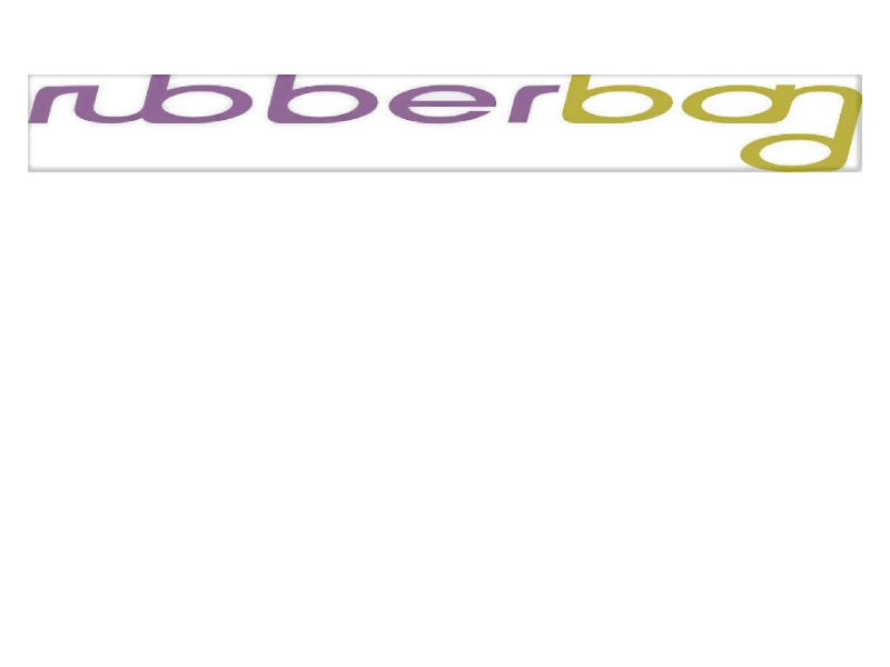Rubberband: Logo and Sinage Design & Manual